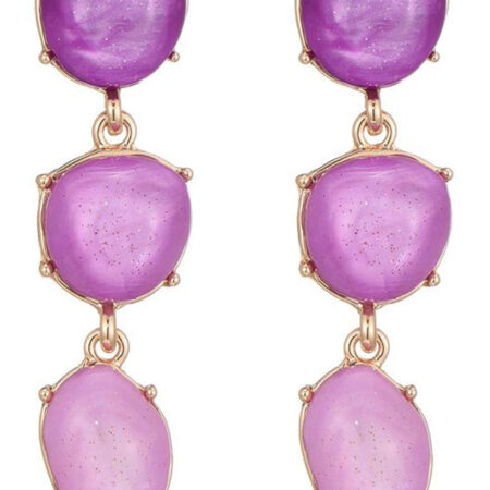 Oorbellen Paars Tinten | Fashionize