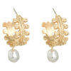 Oorbellen Parel Goud | Fashionize