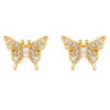 Oorbellen Vlinder Goud | Fashionize