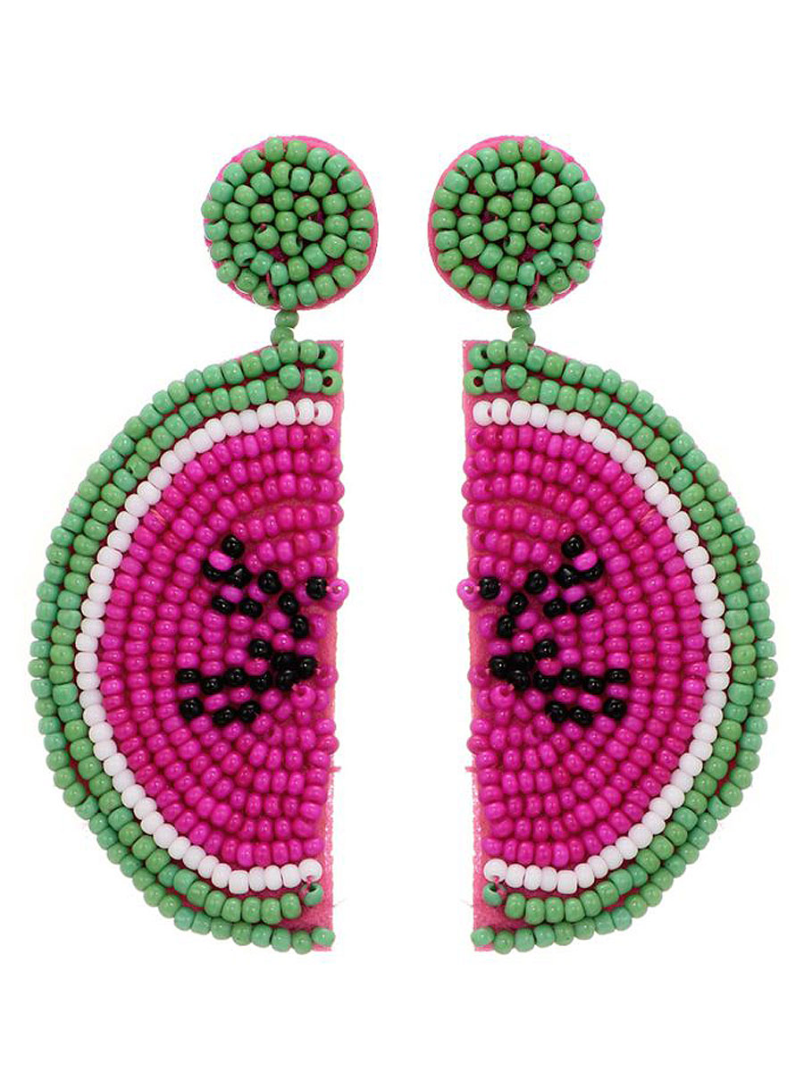 Oorbellen Watermeloen | Fashionize