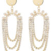 Oorbellen Zirkonia Goud | Fashionize