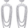 Oorbellen Zirkonia Zilver | Fashionize