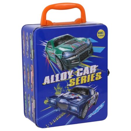 Opbergbox Metaal Met 2 Diecast Freewheel Auto's | Dickie
