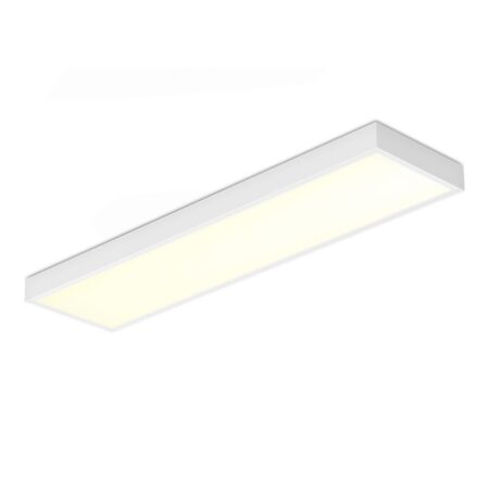 Opbouw LED Paneel - 30x120 cm - 36 Watt - 4860lm (135lm/W) - 3000K warm wit - Boke Driver - Flikkervrij - UGR22 - 7 jaar garantie | HOFTRONIC