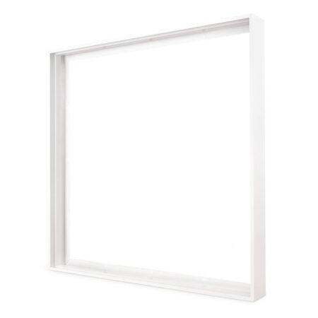 Opbouwframe voor LED Paneel - Geschikt voor 62x 62 cm LED Panelen - Plug & Play kliksysteem - 62mm - Wit | HOFTRONIC