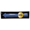 Opel Pijl Emaille Bord - 60 x 15cm | Opel