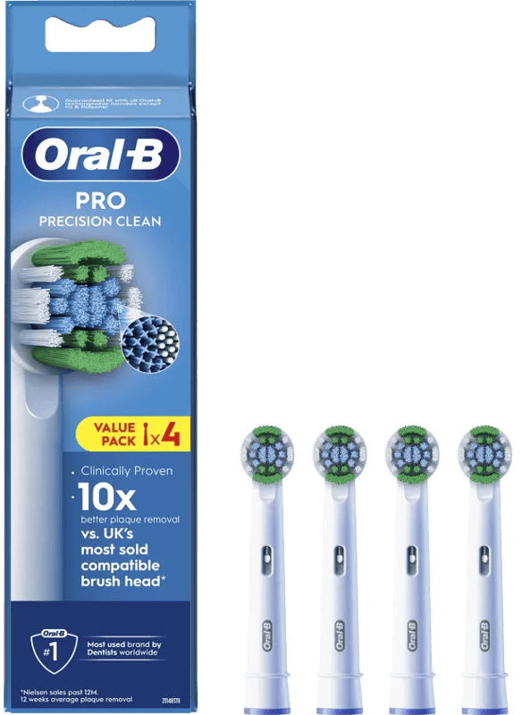 Oral-B Pro Precision Clean Wit (4 stuks)