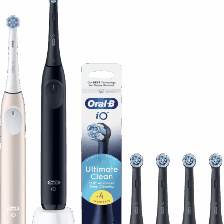 Oral-B iO 2 Duo Pack Zwart en Roze Value Pack