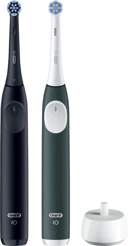 Oral-B iO 2 Zwart en Groen Duo Pack
