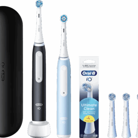 Oral-B iO 3 Duo Pack Zwart en Blauw Value Pack