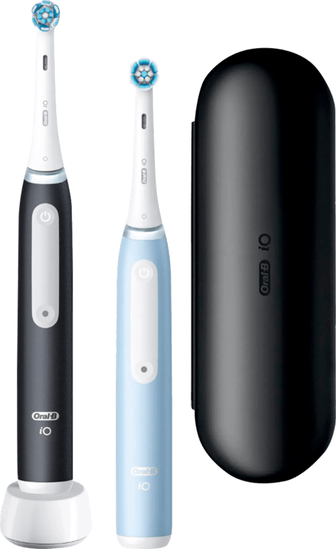 Oral-B iO 3 Zwart en Blauw Duo pack