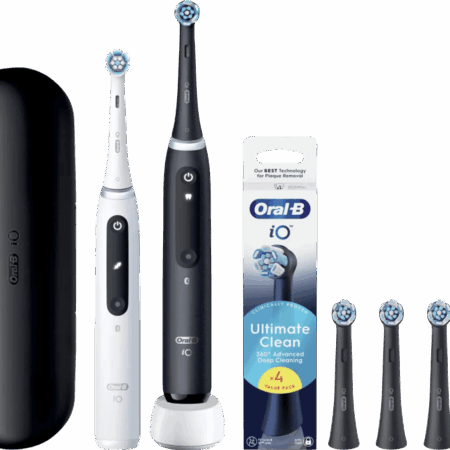 Oral-B iO 5N Duo Pack Zwart en Wit Value Pack