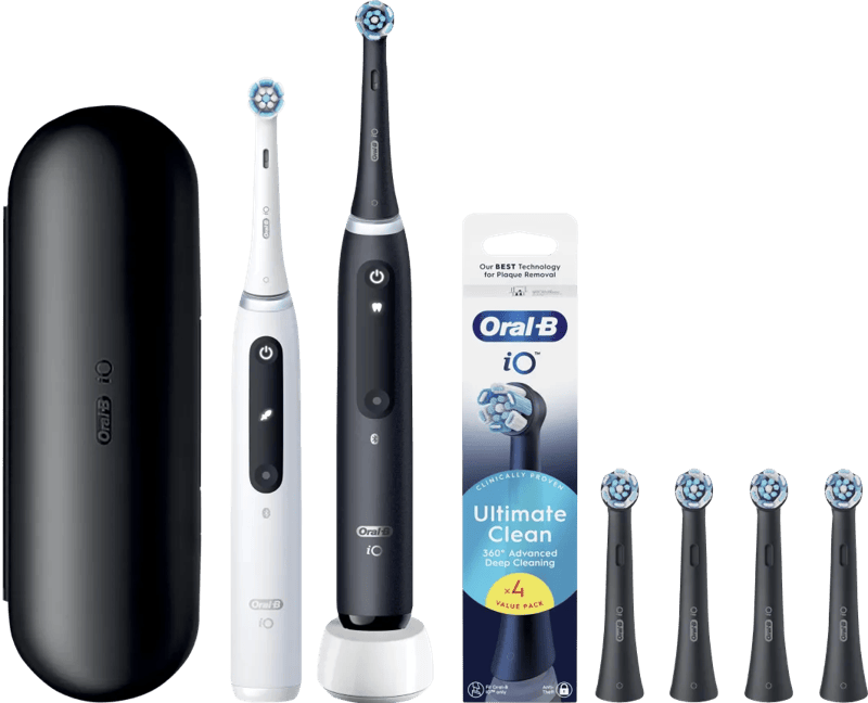 Oral-B iO 5N Duo Pack Zwart en Wit Value Pack