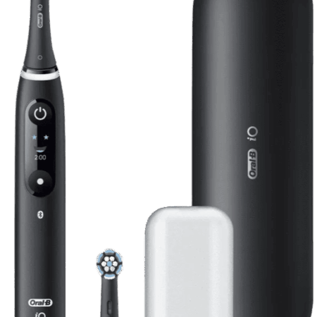 Oral-B iO 6N Zwart + extra iO Gentle Care opzetborstel