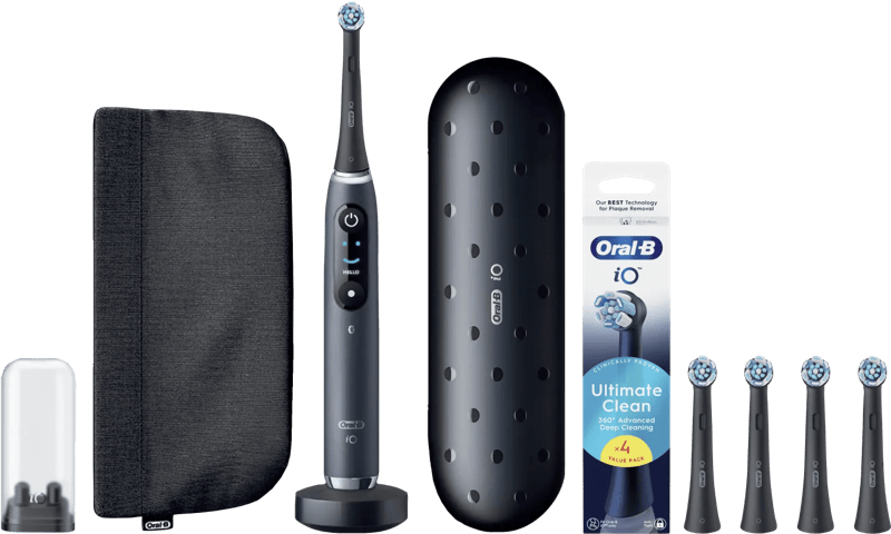 Oral-B iO 9n Onyx Zwart Value Pack
