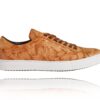 Orangy Sneakers Lureaux - Handgemaakte Nette Schoenen Voor Heren | Lureaux