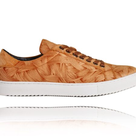 Orangy Sneakers Lureaux - Handgemaakte Nette Schoenen Voor Heren | Lureaux