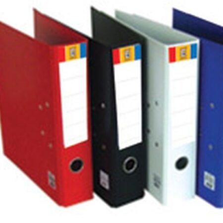 Ordner plastic rood 8cm |