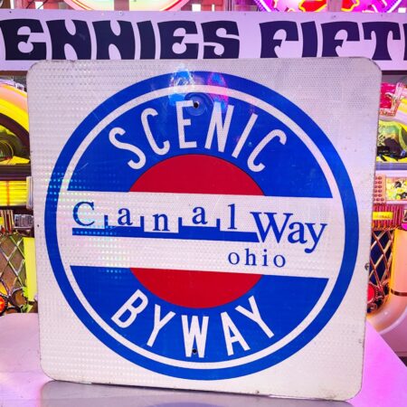 Origineel Scenic Canal Byway Ohio Verkeersbord - USA - 61 x 61 cm | The Dutch Pickers