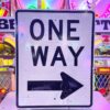 Origineel USA One Way Straatbord 61 x 76 cm - Reflecterend | The Dutch Pickers