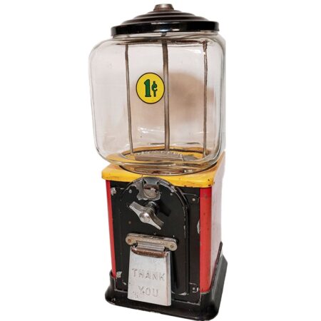 Originele Kauwgom/Snoep Automaat Rood / Geel $0
