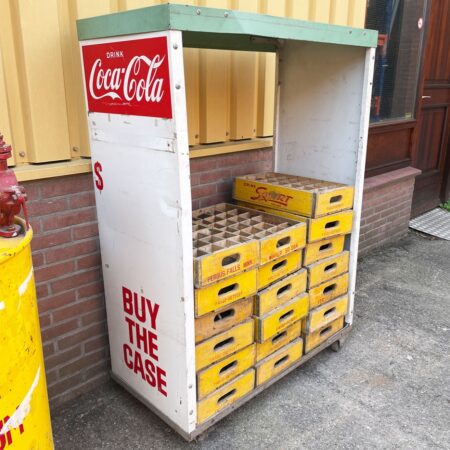Originele Metalen Coca-Cola Kratjes Kar | Coca-Cola