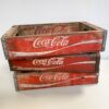 Originele Vintage Houten Coca-Cola Flessenkrat 1 Vak | Coca-Cola
