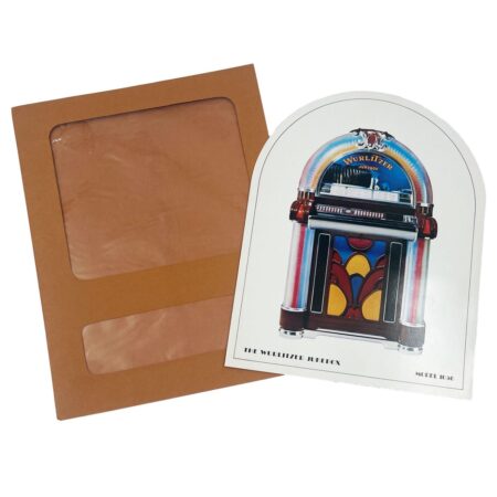 Originele Wurlitzer 1050 Jukebox Flyer 1973 - Inclusief Originele Envelop - Nieuwstaat | Wurlitzer