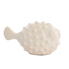 Ornament keramiek creme Fish M | Light & Living