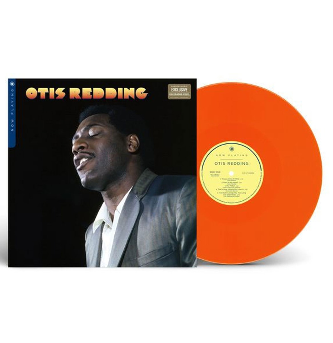Otis Redding - Now Playing (Oranje Vinyl) (Barnes & Noble Exclusief) (LP) | Fiftiesstore