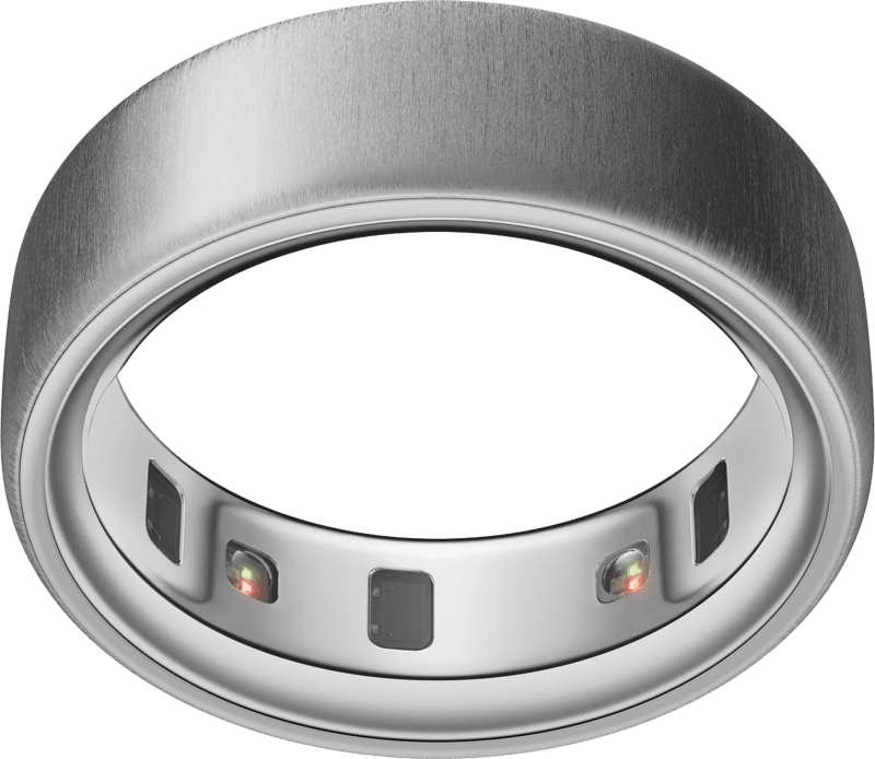 Oura Ring 4 Maat 4 Mat Zilver