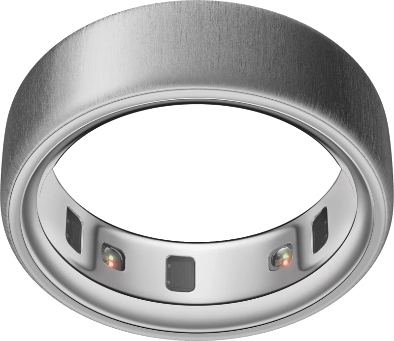 Oura Ring 4 Maat 5 Mat Zilver