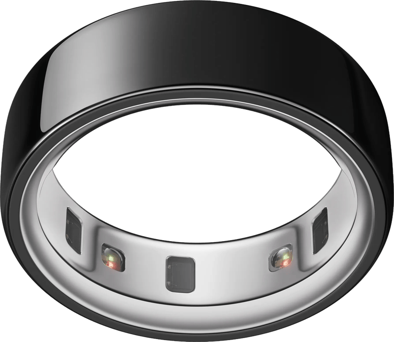 Oura Ring 4 Maat 8 Zwart