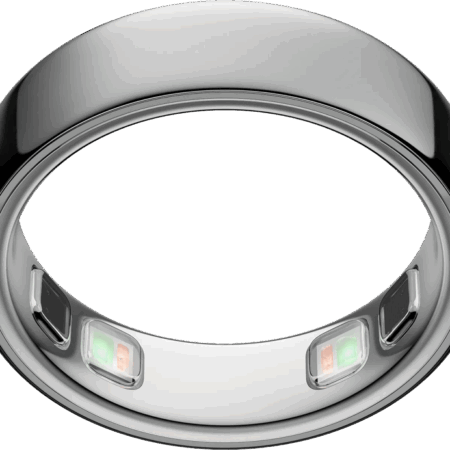 Oura Ring 5 Maat 7 Zilver