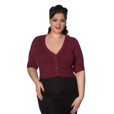 Overload Cardigan Burgundy-XXXXL | Banned