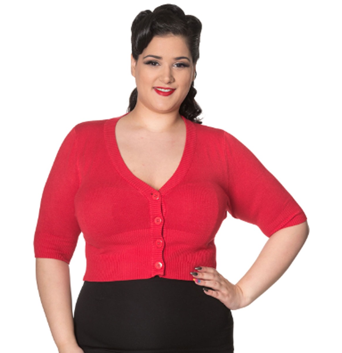 Overload Cardigan Red-XXXL | Banned