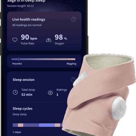 Owlet Dream Sock Dusty Rose OW-DS-RO