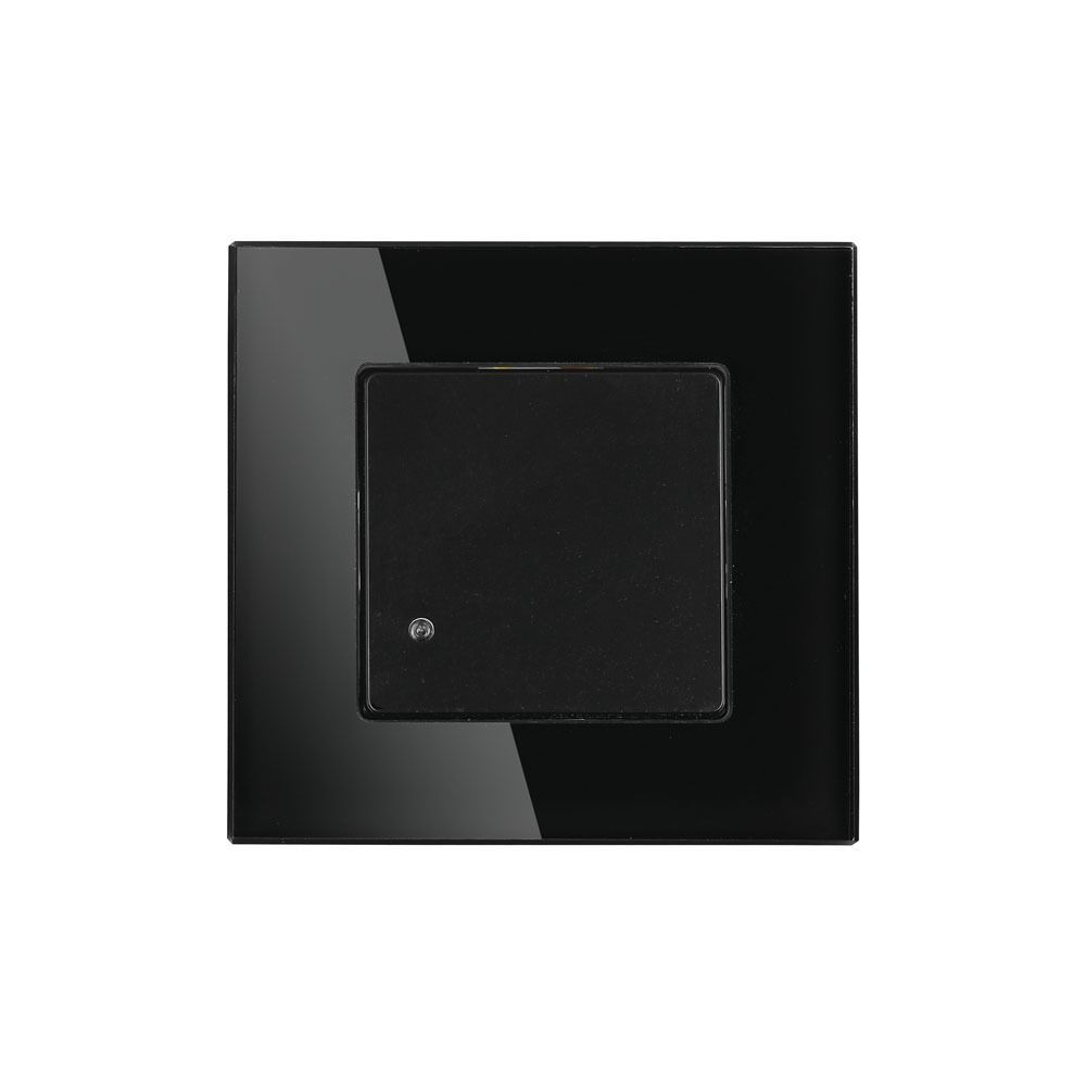 PIR Bewegingssensor - Met schemerschakelaar - 15 meter bereik - Maximaal 1200 Watt - Inbouw - Zwart | HOFTRONIC