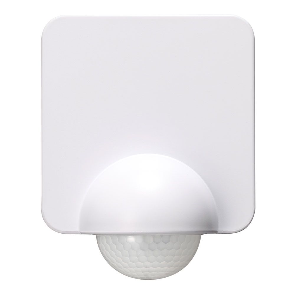 PIR bewegingssensor en schemerschakelaar - 360° - Opbouw - 10 meter bereik - Max. 1200 Watt - Wit - IP54 | HOFTRONIC