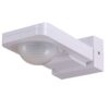 PIR bewegingssensor met schemerschakelaar - 360° - Opbouw - 20 meter bereik - Maximaal 1000 Watt - IP65 waterdicht - Wit | HOFTRONIC