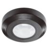 PIR bewegingssensor met schemerschakelaar - 360° - Opbouw - 8 meter bereik - Maximaal 200 Watt - IP20 voor binnen - Zwart | HOFTRONIC