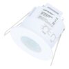 PIR bewegingssensor met schemerschakelaar - 360° - Opbouw - 8 meter bereik - Maximaal 600 Watt - IP20 voor binnen - Wit | HOFTRONIC