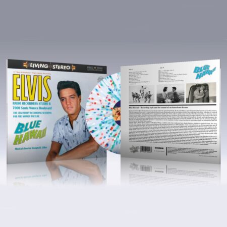 PRE-ORDER: Elvis Presley - Blue Hawaii Radio Recorders Studio B Sessions (Splatter Vinyl) - Bennies Fifties Exclusive (LP) | Elvis Presley