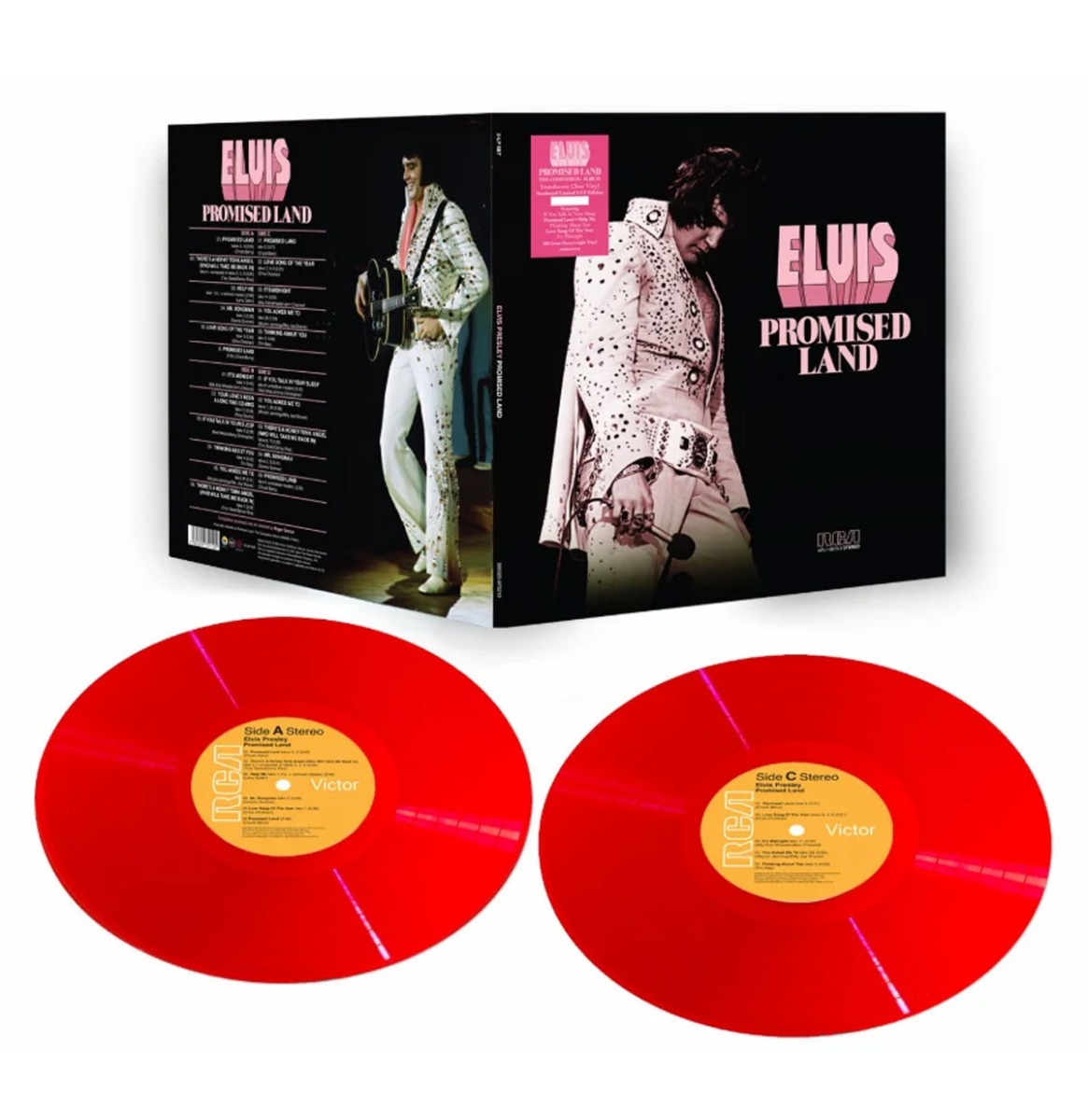 PRE-ORDER Elvis Presley - Promised Land: The Companion Album (FTD) (Rood Vinyl) 2 (LP) | Elvis Presley