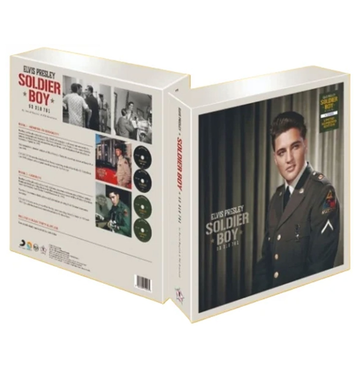 PRE-ORDER: Elvis Presley - Soldier Boy 53 310 761 (FTD) 4CD + 2 Boeken Box Set | Elvis Presley