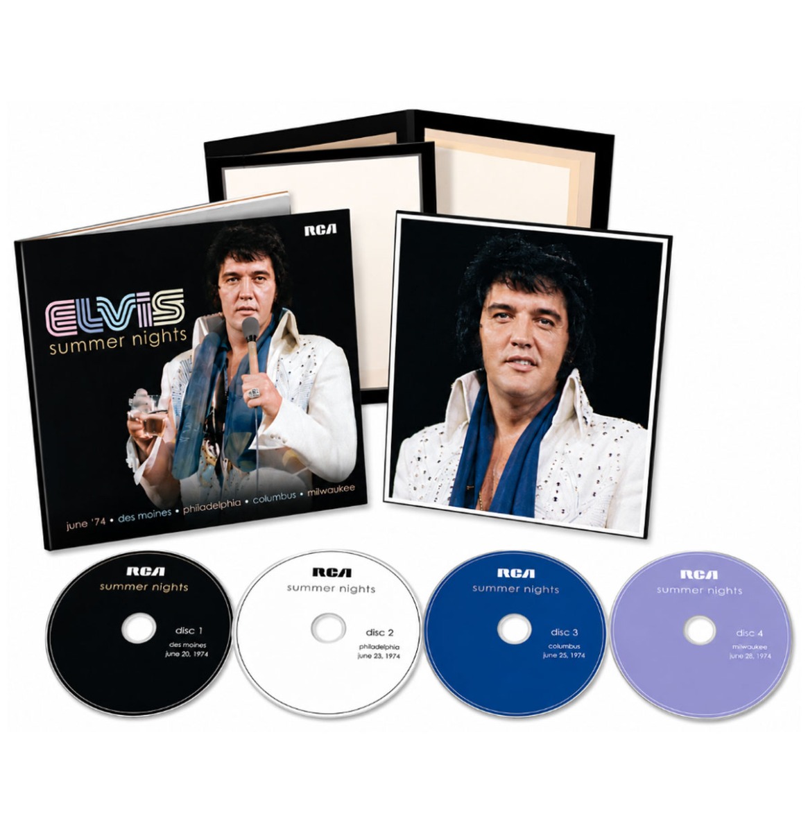 PRE-ORDER: Elvis Presley - Summer Nights 1974 (FTD) 4CD Box Set | Follow That Dream - BINNENKORT | Elvis Presley