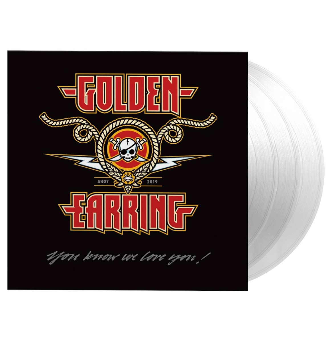 PRE ORDER: Golden Earring - You Know We Love You! (Transparant Vinyl) 3 RELEASE 28-8-2026 (LP) | Music on Vinyl
