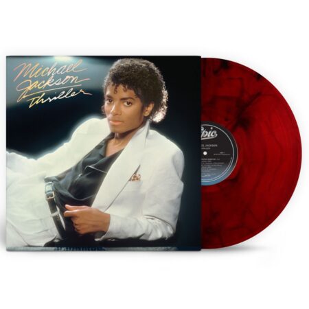 PRE ORDER: Michael Jackson - Thriller (Marmer Rood Vinyl) - RELEASE 30-10-2026 (LP) | Fiftiesstore