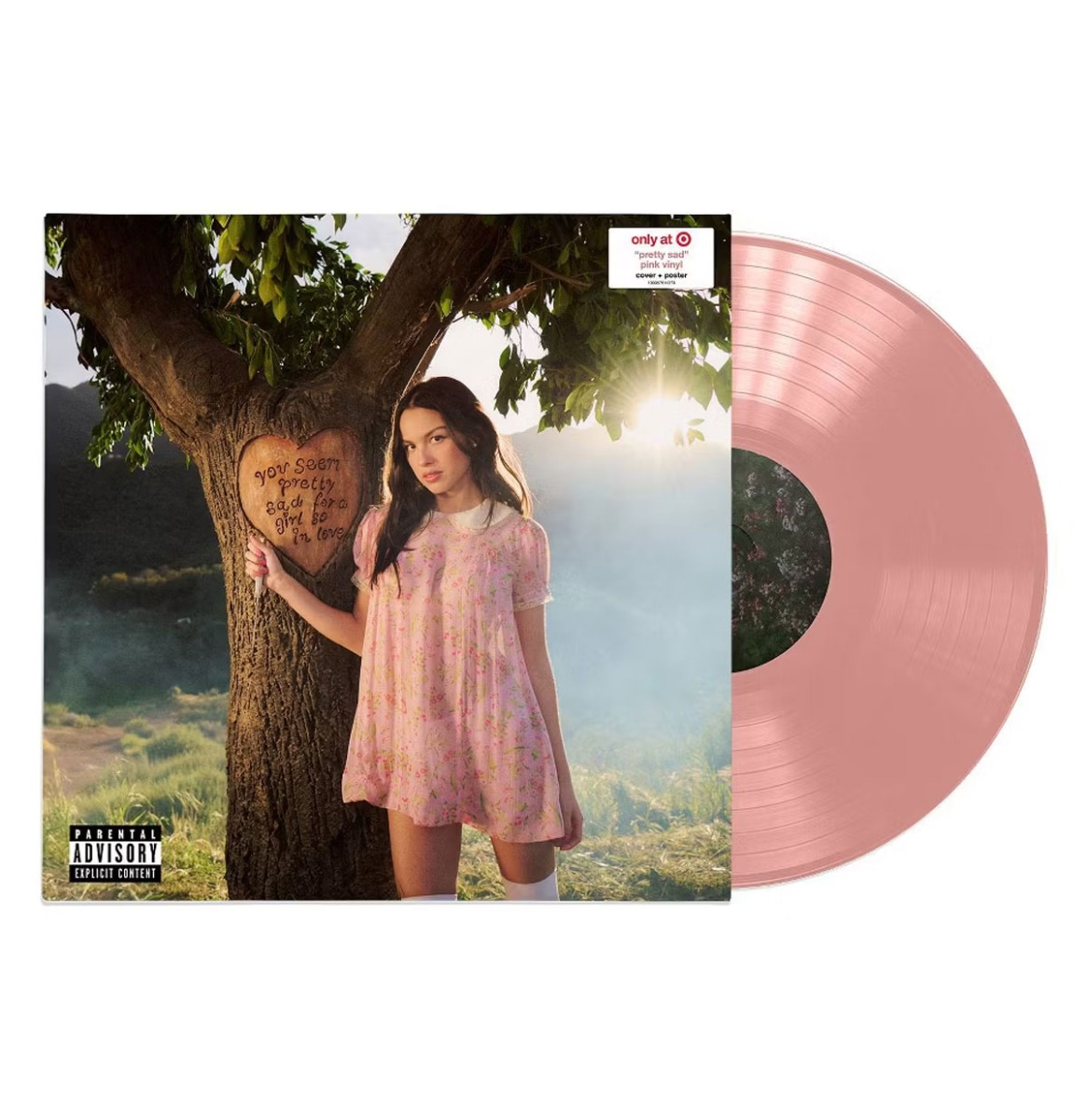 PRE-ORDER Olivia Rodrigo - You Seem Pretty Sad For A Girl So In Love ('Pretty Sad' Roze Vinyl) (Target Exclusief) (LP) | Fiftiesstore