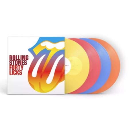 PRE-ORDER Rolling Stones - Forty Licks (Gekleurd Vinyl) 4 (LP) | Fiftiesstore